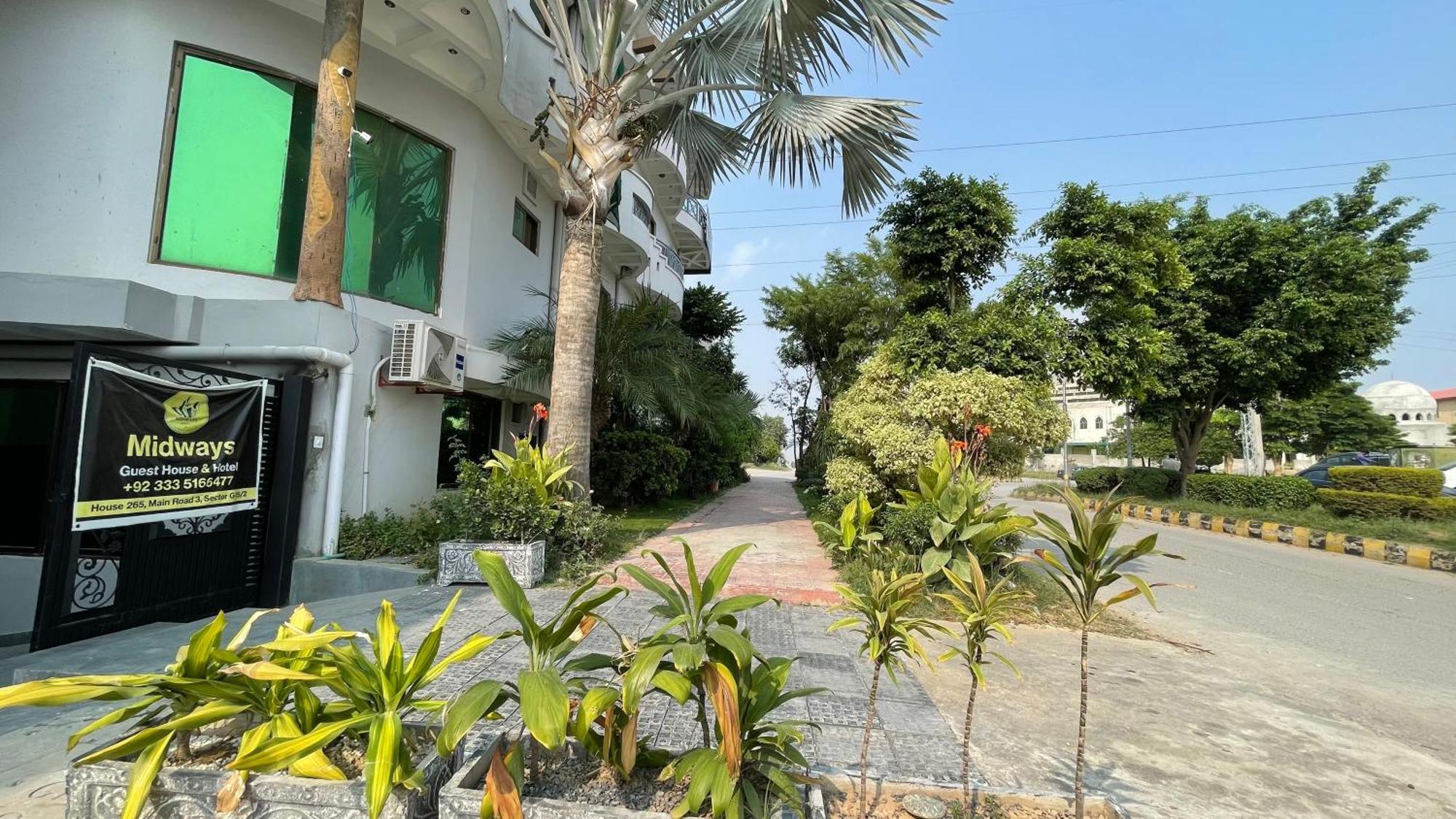 Midways Guest House And Hotels Islamabad Exterior foto