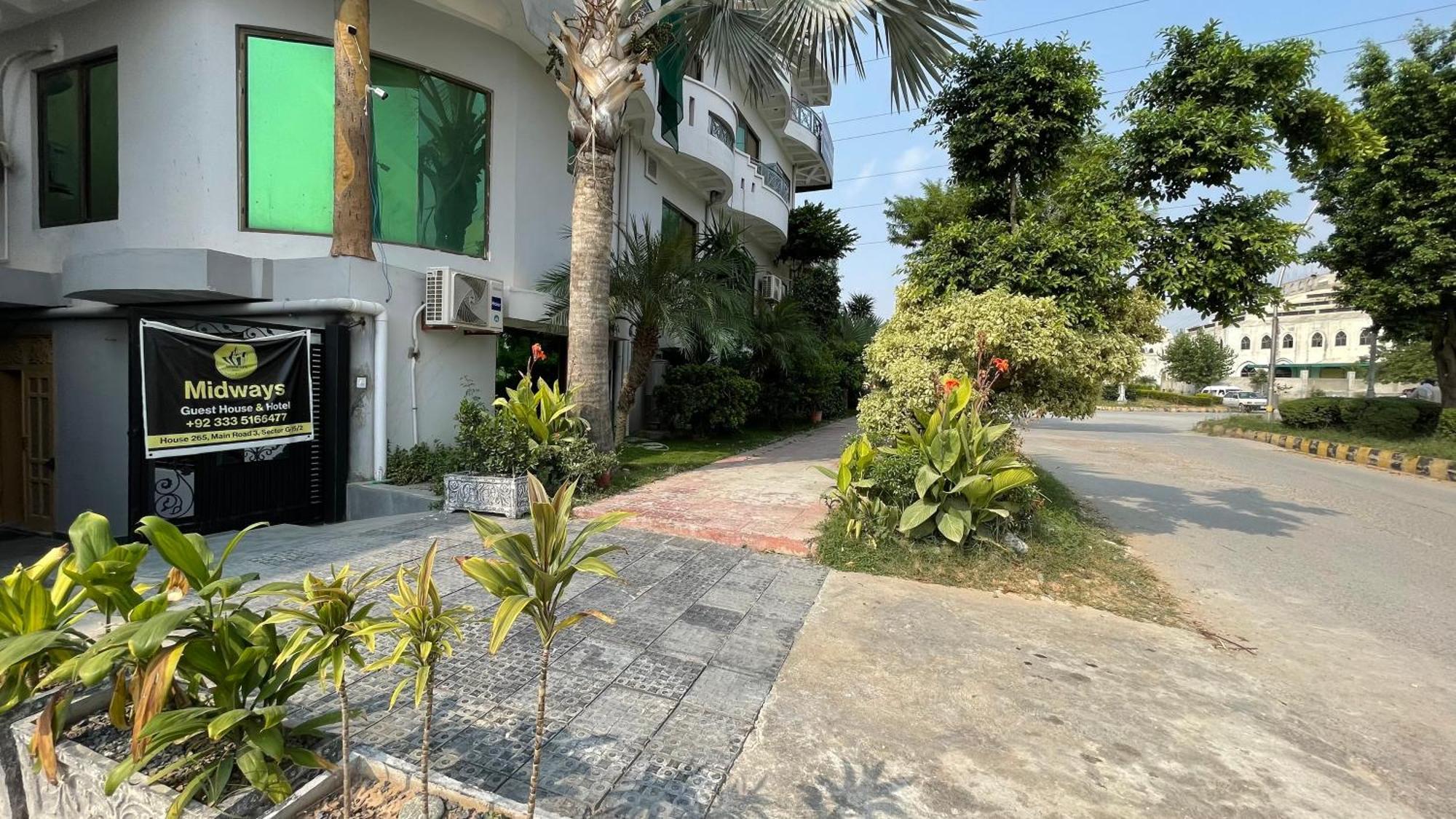 Midways Guest House And Hotels Islamabad Exterior foto